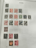 Timbres Algérie anciens Poste RF divers motifs Marianne coq oblitérés philatélie