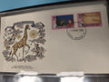 Enveloppe premier jour FDC Grenade 1986 Halley's Comet girafe Camelopardalis