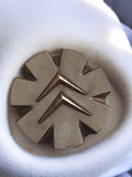 Enjoliveur Citroën ancien, cabochon vintage logo chevrons, pour restauration aut