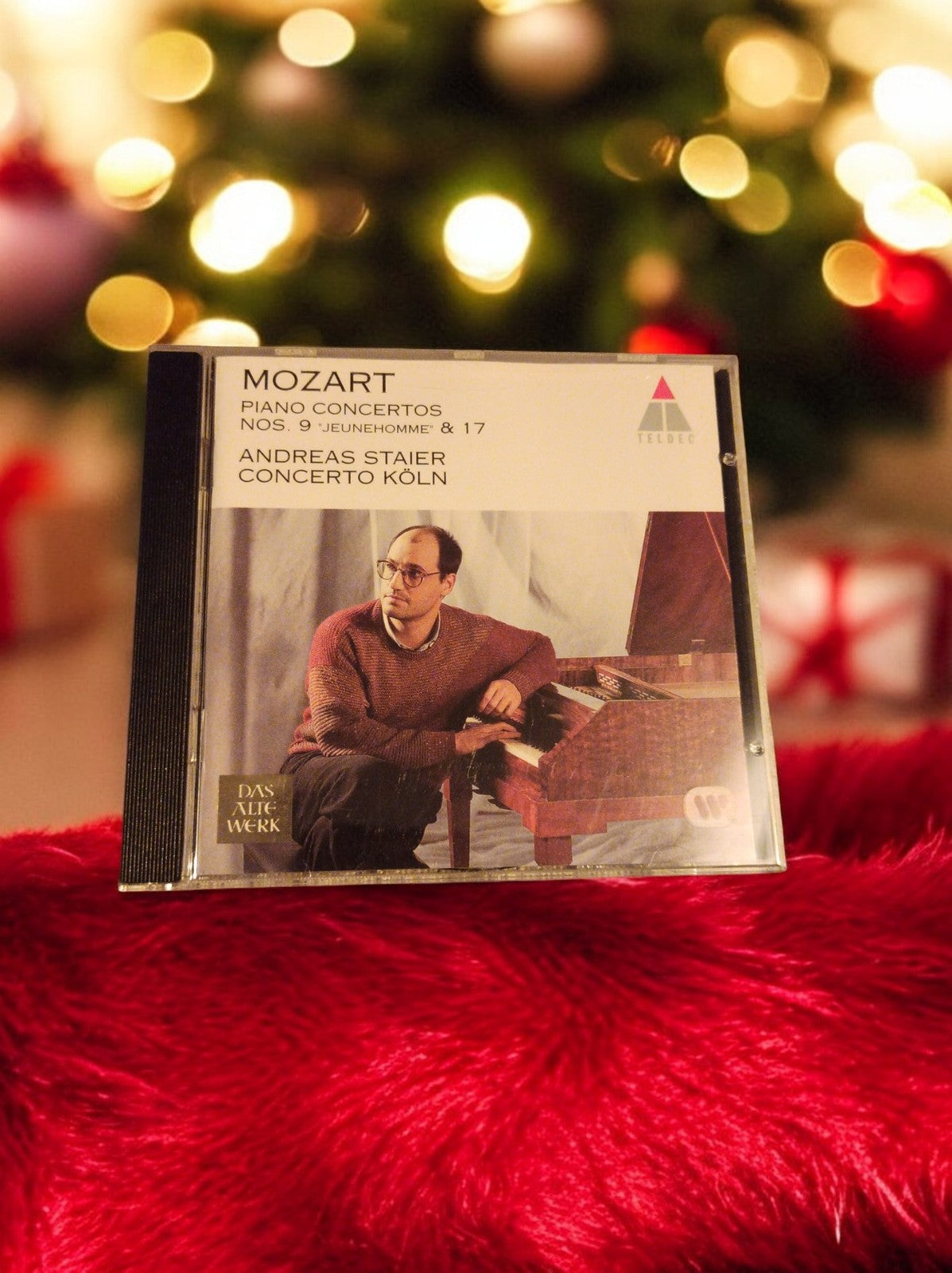 CD Mozart Piano Concertos Andreas Staier Concerto Köln Teldec Das Alte Werk
