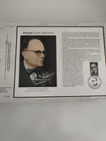 Feuillet CEF Pierre Cot 1895-1977 philatélie illustré timbre oblitéré biographie