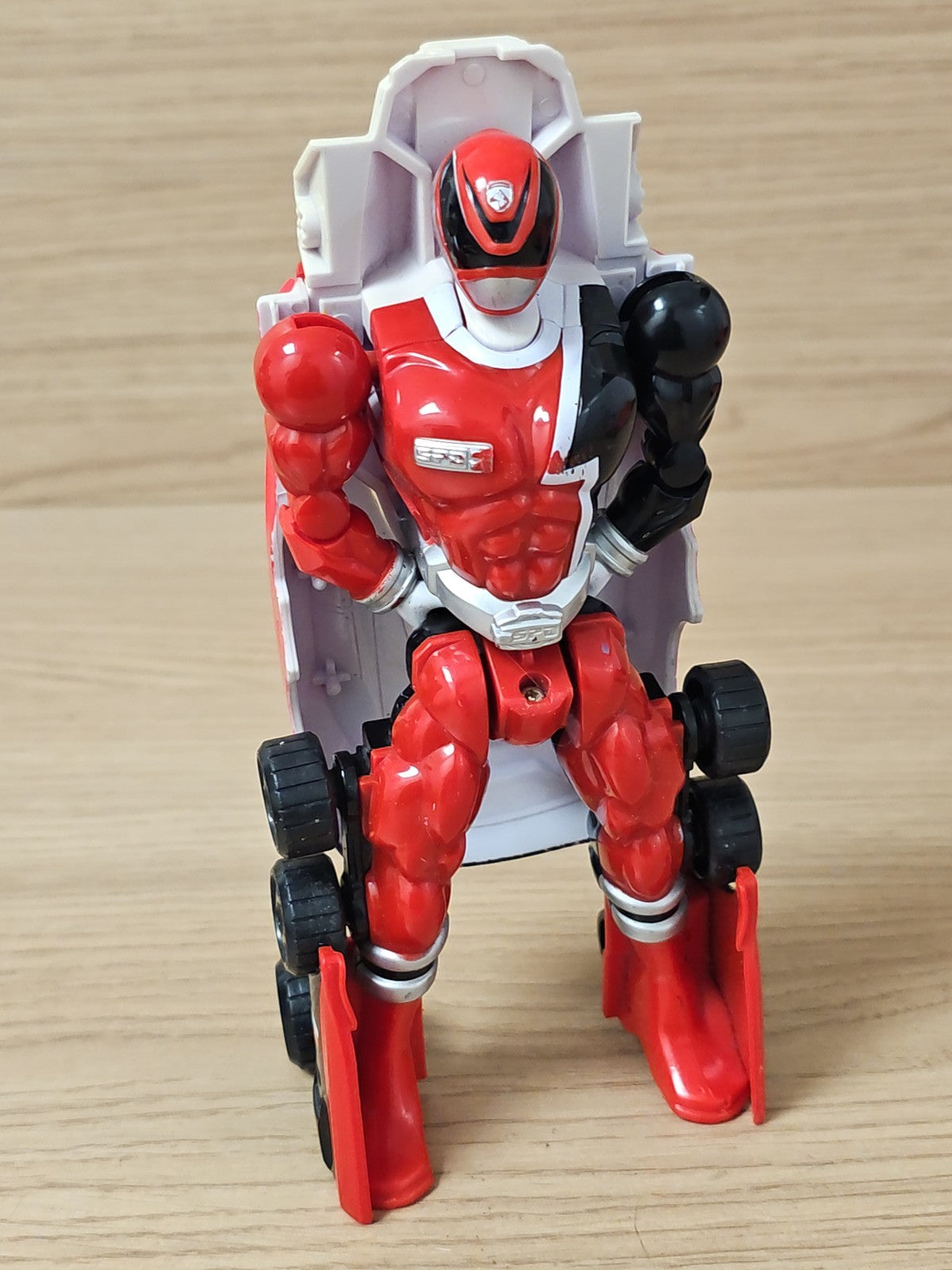 Power Rangers SPD Voiture Delta Rouge Mega Morphin Ranger SPD Police Car Jouet