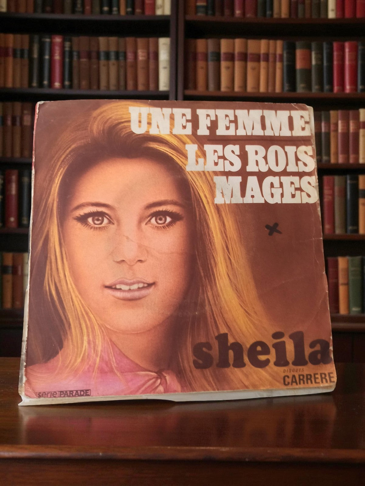 45 tours Sheila vintage Une Femme Les Rois Mages années 70 disques Carrere