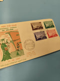 Ancienne enveloppe FDC Vietnam 1965 timbres colorés enseignement supérieur