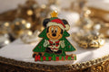 Pin's Disney Noël Tokyo Disneyland Mickey sapin vert officiel collection rare