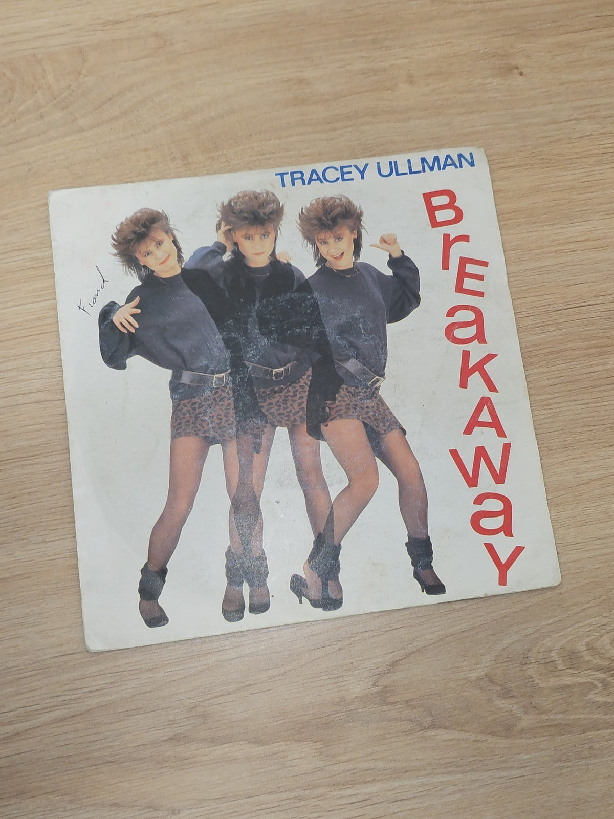 Disque vinyle 45 tours rétro Tracey Ullman ancien single pour collectionneurs