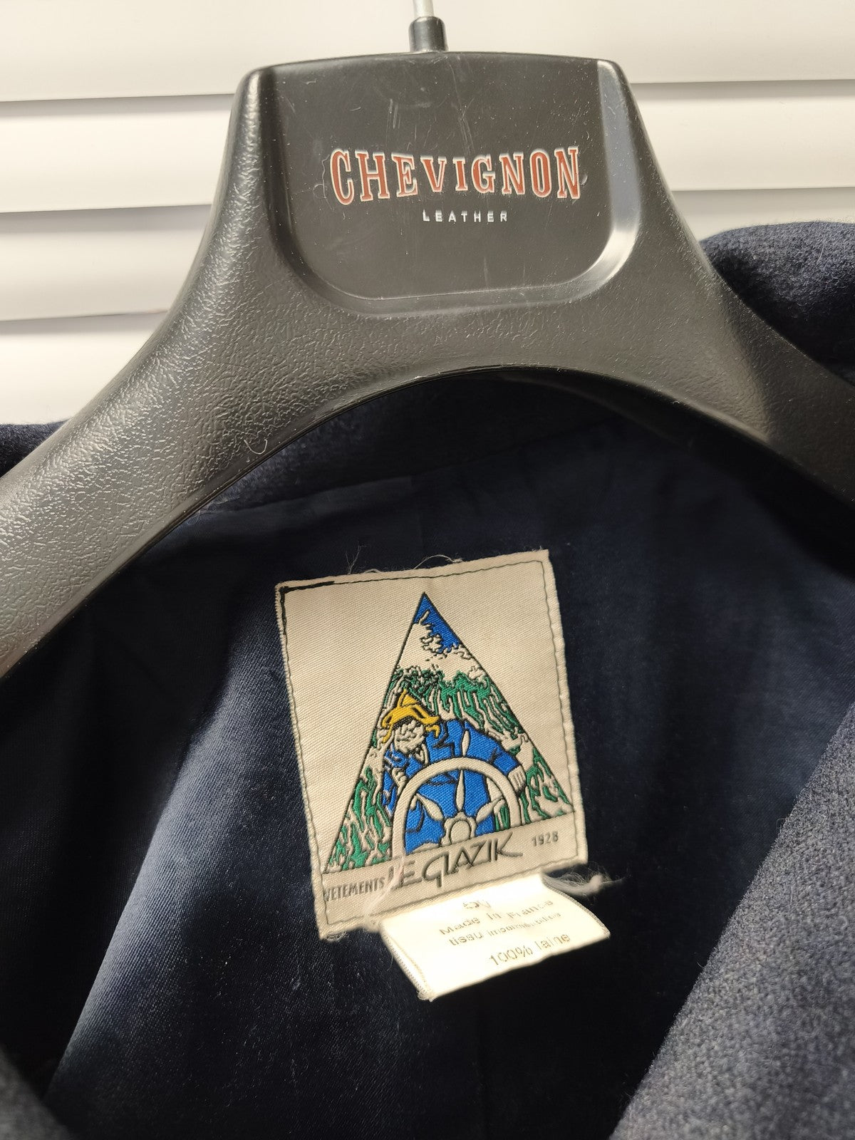 Vintage blouson femme Le Glazik taille 50 veste rétro ancienne collection rare
