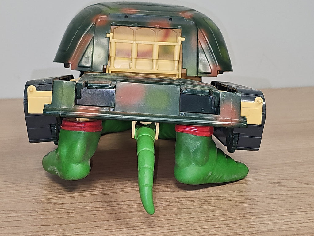 Figurine rétro TMNT Tortues Ninja véhicule militaire ancien 1992 jouet collectio