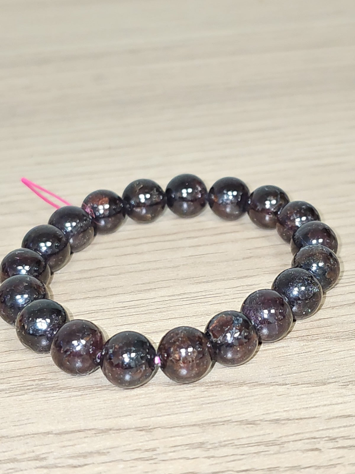 Bracelet élégant en pierres naturelles authentiques, bijou pour femme ou homme
