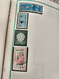 Timbres DDR oblitérés sport avion dentelle fleurs Allemagne Est philatélie