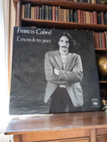 Disque vinyle ancien Francis Cabrel L?encre de tes yeux CBS 8667 pochette rétro