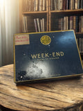 Boîte à cigares vintage SEITA Week-End tabac de Virginie ancien coffret rétro