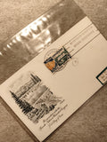 Enveloppe premier jour Water Conservation USA, cachet Watershed Exposition, phil