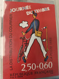 Ancien FDC Journée du Timbre 1993 La Poste, illustré facteur vélo France