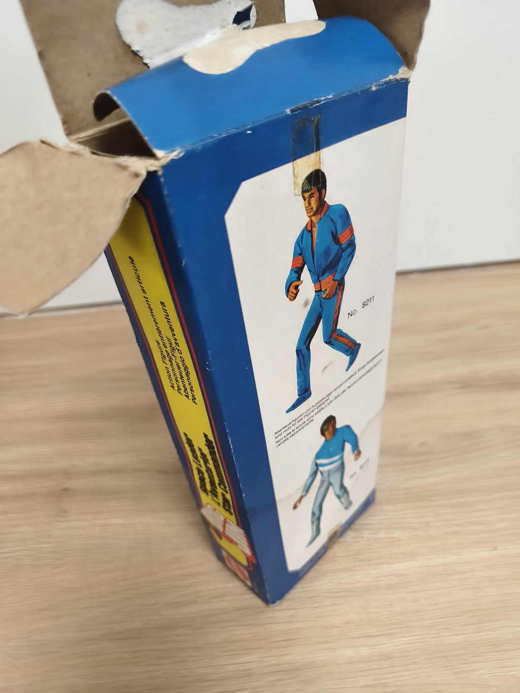 Figurine Big Jim vintage Mattel Space Leader boîte d?origine, collection années