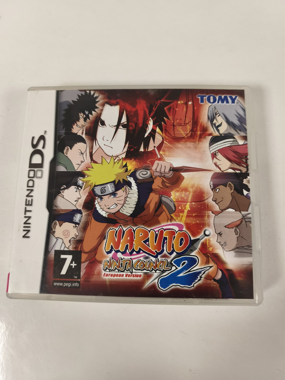 Boîte vide originale Nintendo DS Naruto, étui officiel sans cartouche ni notice