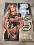Poster Britney Spears READ Harry Potter bibliothèque déco USA