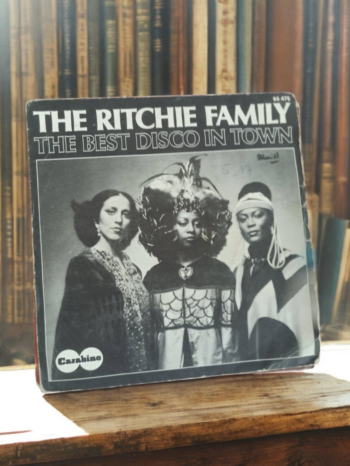 Disque vinyle 45T The Ritchie Family Best Disco in Town vintage ancien