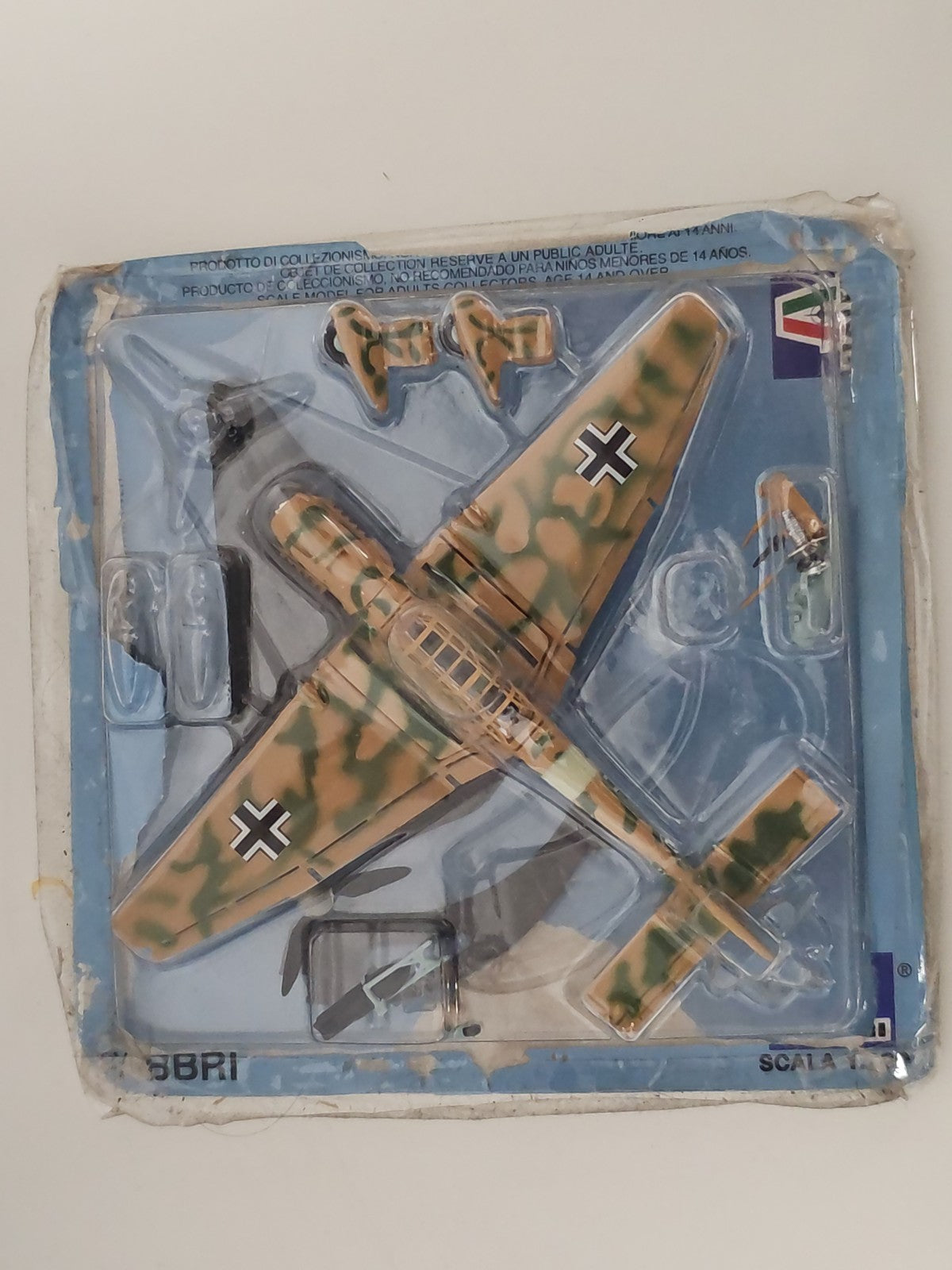 Hélicoptère rétro Fabbri échelle 1:10 ancien modèle vintage collection rare