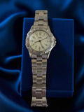 Montre homme Philippe Vanhell vintage, bracelet métal, cadran rétro élégant