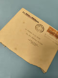 Ancienne enveloppe timbrée Le Petit Parisien oblitérée collection philatélie