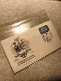 Carte commémorative Confraternidad Fuerzas Armadas timbre avion 1953 philatélie