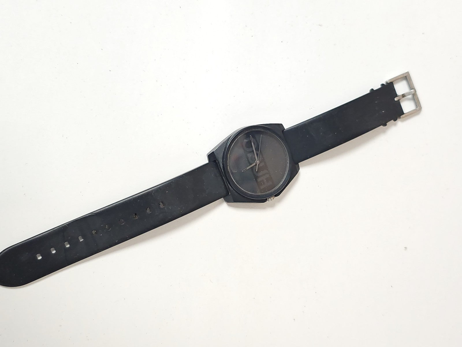Montre Hugo Boss Play 1520006 noire homme, bracelet élégant, montre d'occasion