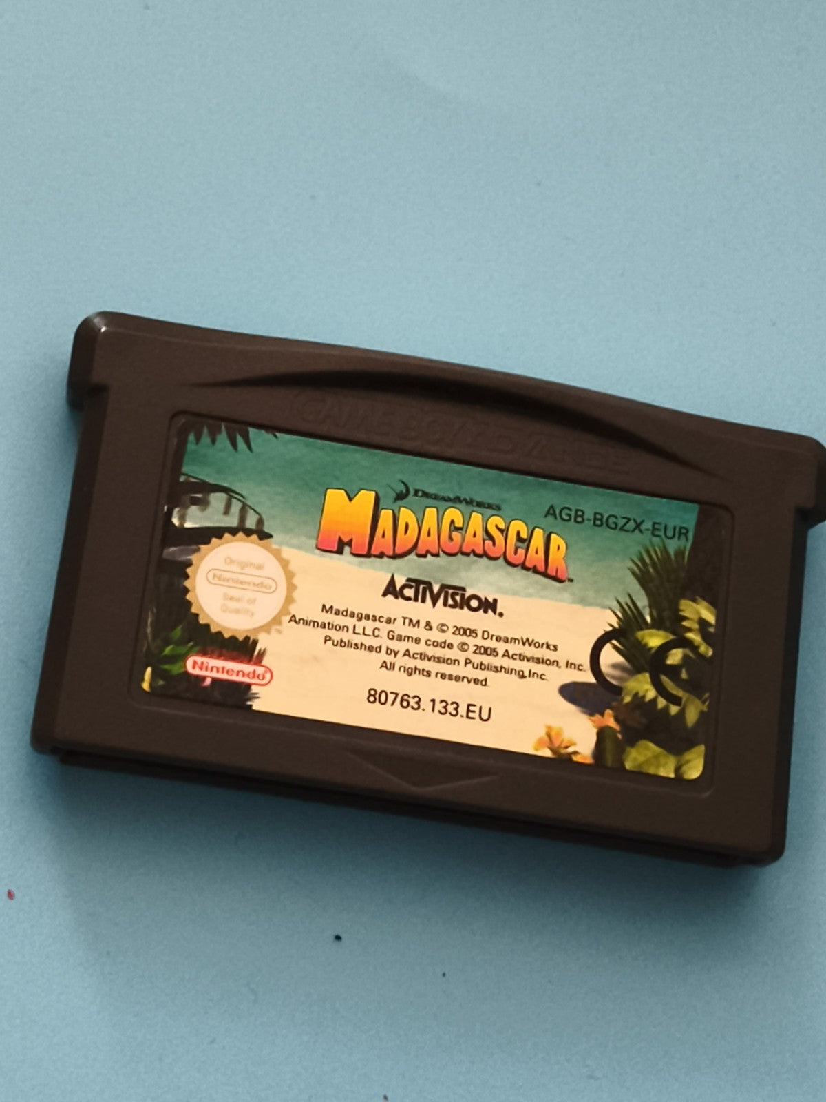 Cartouche jeu Game Boy Advance Madagascar Nintendo Activision