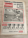 Ancien journal France Football 1965 Nantes Strasbourg vintage OM collection