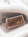 Porte-clés publicitaire vintage Lindt Mocca chocolat ancien rétro