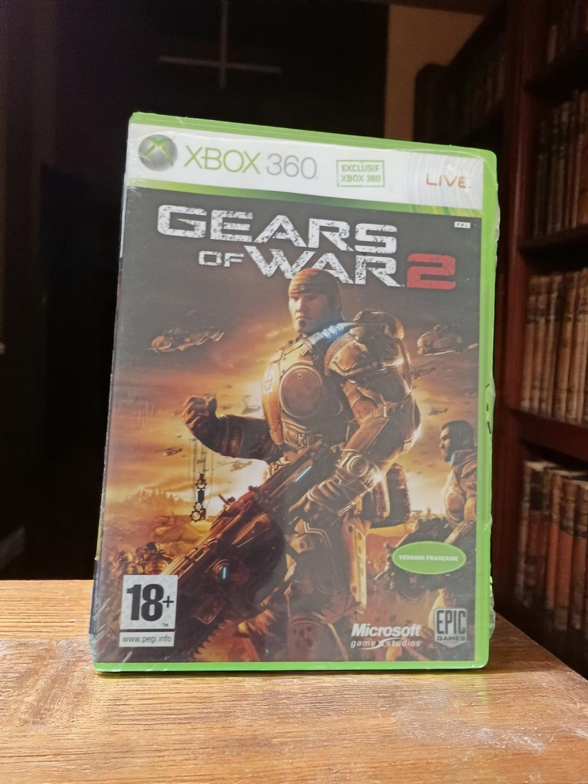 Jeu Xbox 360 Gears of War 2 version française Microsoft Epic Games action