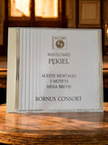 CD Accord Bartlomiej Pekiel Audite Mortales Bornus Consort Missa Brevis Motets