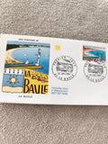 Lettre FDC La Baule 1967 premier jour série touristique philatélie ancienne