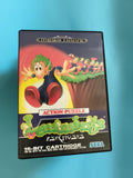 Boîte jeu vide Sega Mega Drive Lemmings cover action puzzle rétro gaming