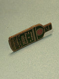 Pin's vintage alcool bouteille verte, collection bar ancien, accessoire rétro