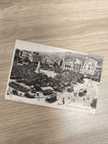Carte postale ancienne Oran Place d?Armes Théâtre tramway noir et blanc vintage
