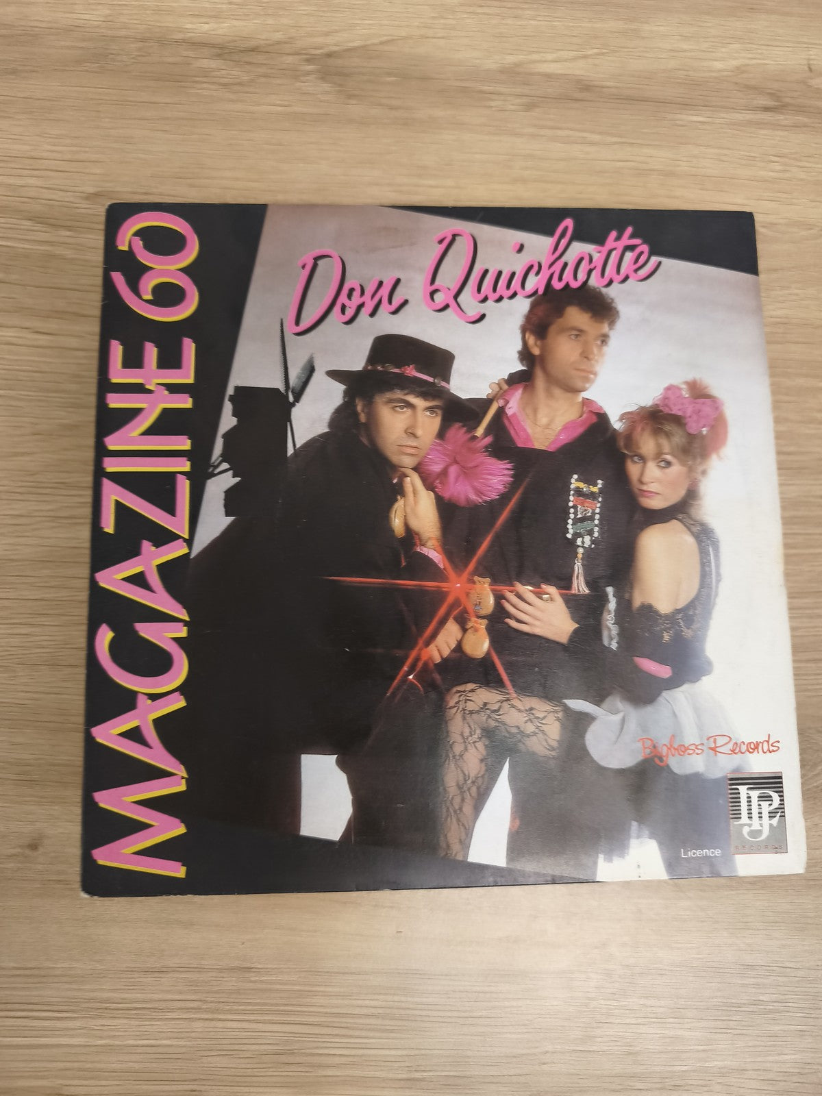 Vinyle 45 tours Magazine 60 Don Quichotte pochette couleur Byblos Records