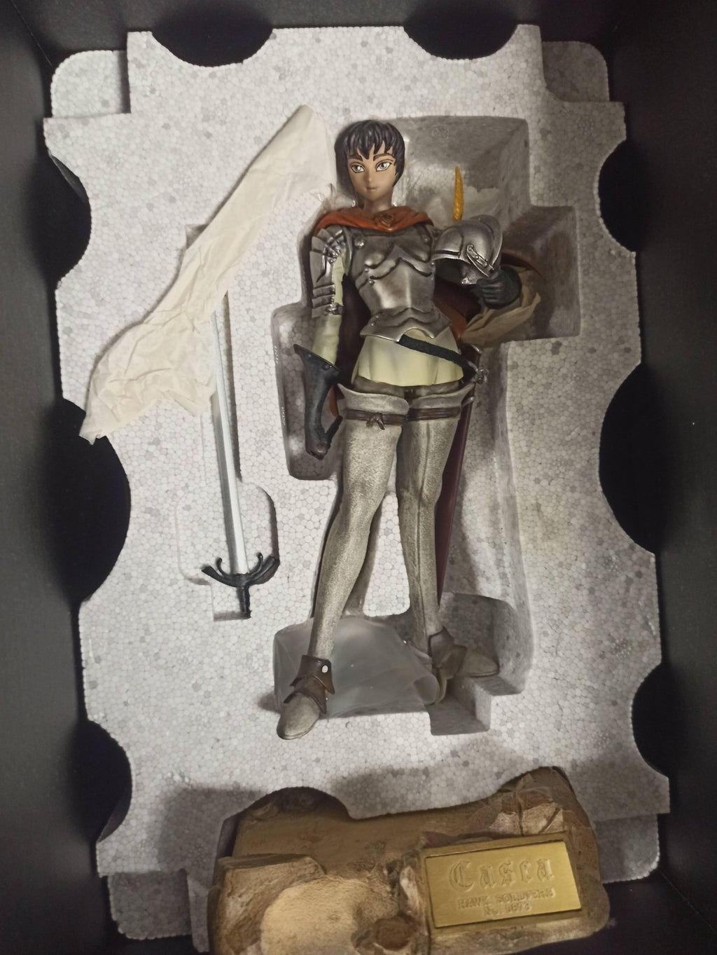 Figurine Berserk Casca Hawk Soldiers édition limitée n°0678 boîte noire