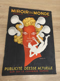 Ancien journal Miroir du Monde 1936, couverture illustrée art graphique