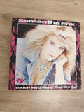Vinyle 45 tours Samantha Fox Touch Me (I Want Your Body) pochette rose noir