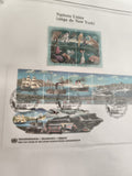 Timbres Nations Unies New York transports 1997 FDC animaux environnement