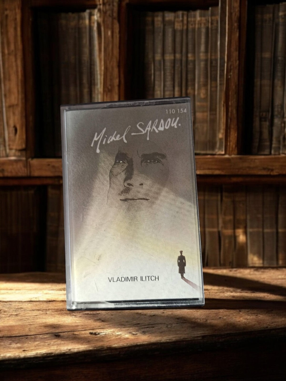 Cassette audio Michel Sardou Vladimir Ilitch vintage rétro K7 musique