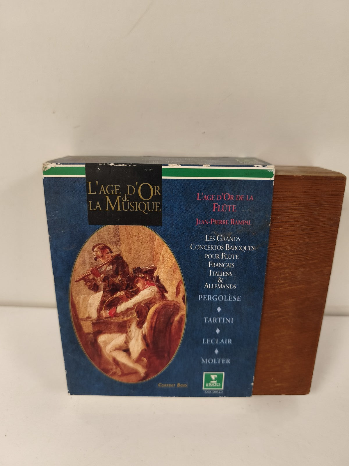 Coffret CD L'Âge d'Or de la Flûte Jean-Pierre Rampal Baroque Bois
