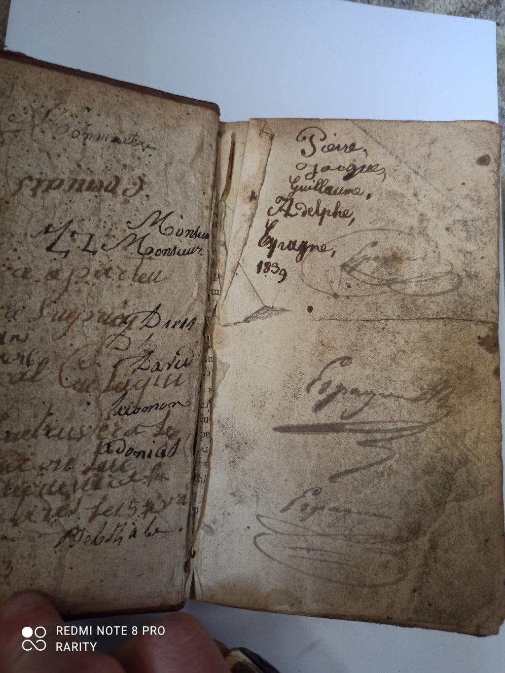 Livre relié 1799 Édition originale Les Aventures de Télémaque cuir