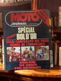 Magazine Moto Journal n°425 Spécial Bold'Or années 80 rétro presse moto vintage