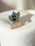 Pin's vintage demi-finale SC Bastia OM trophée bleu football ancien rétro