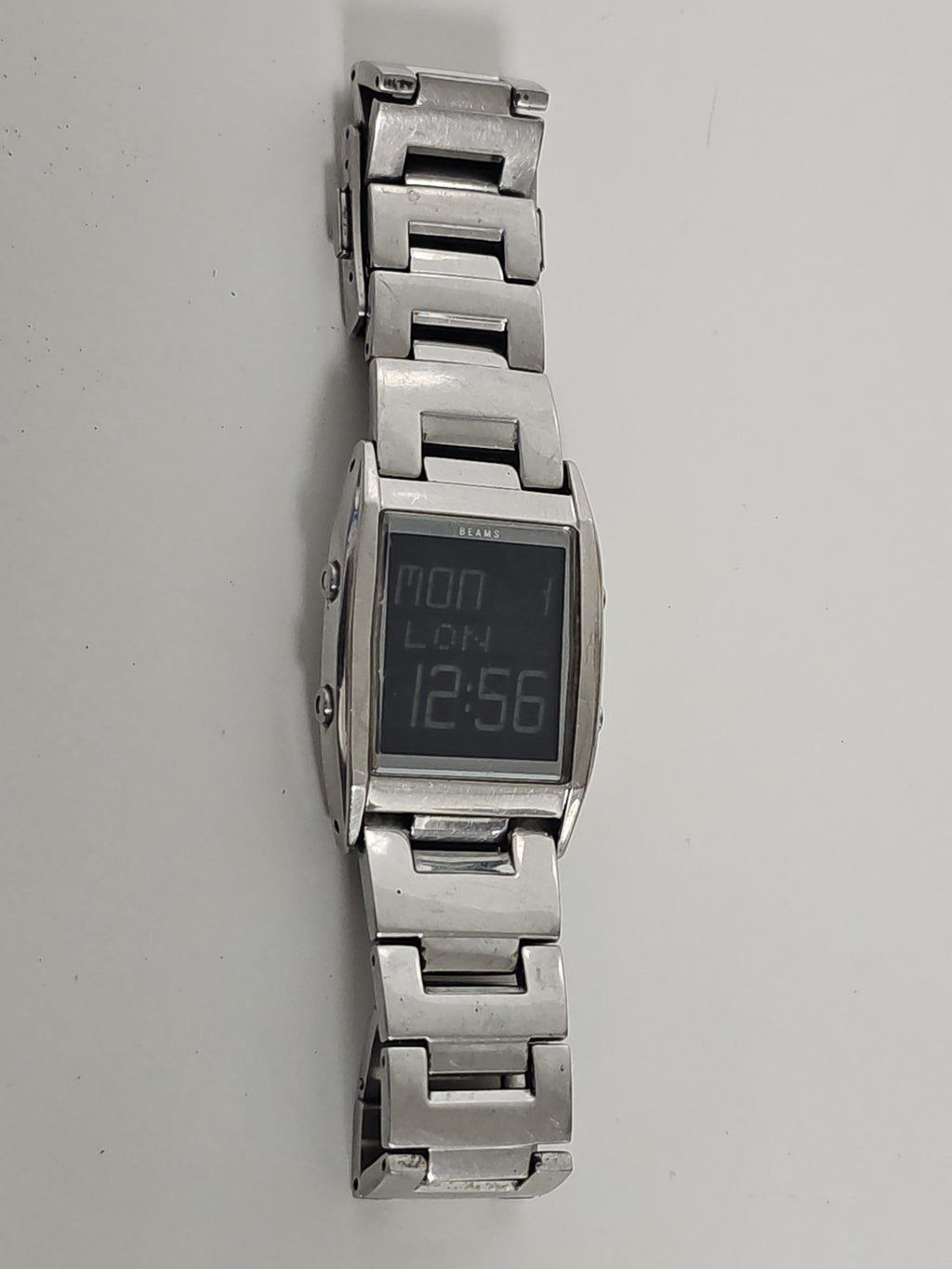 Montre homme rétro BPR Beams signée Beams, vintage, ancien modèle fonctionnel