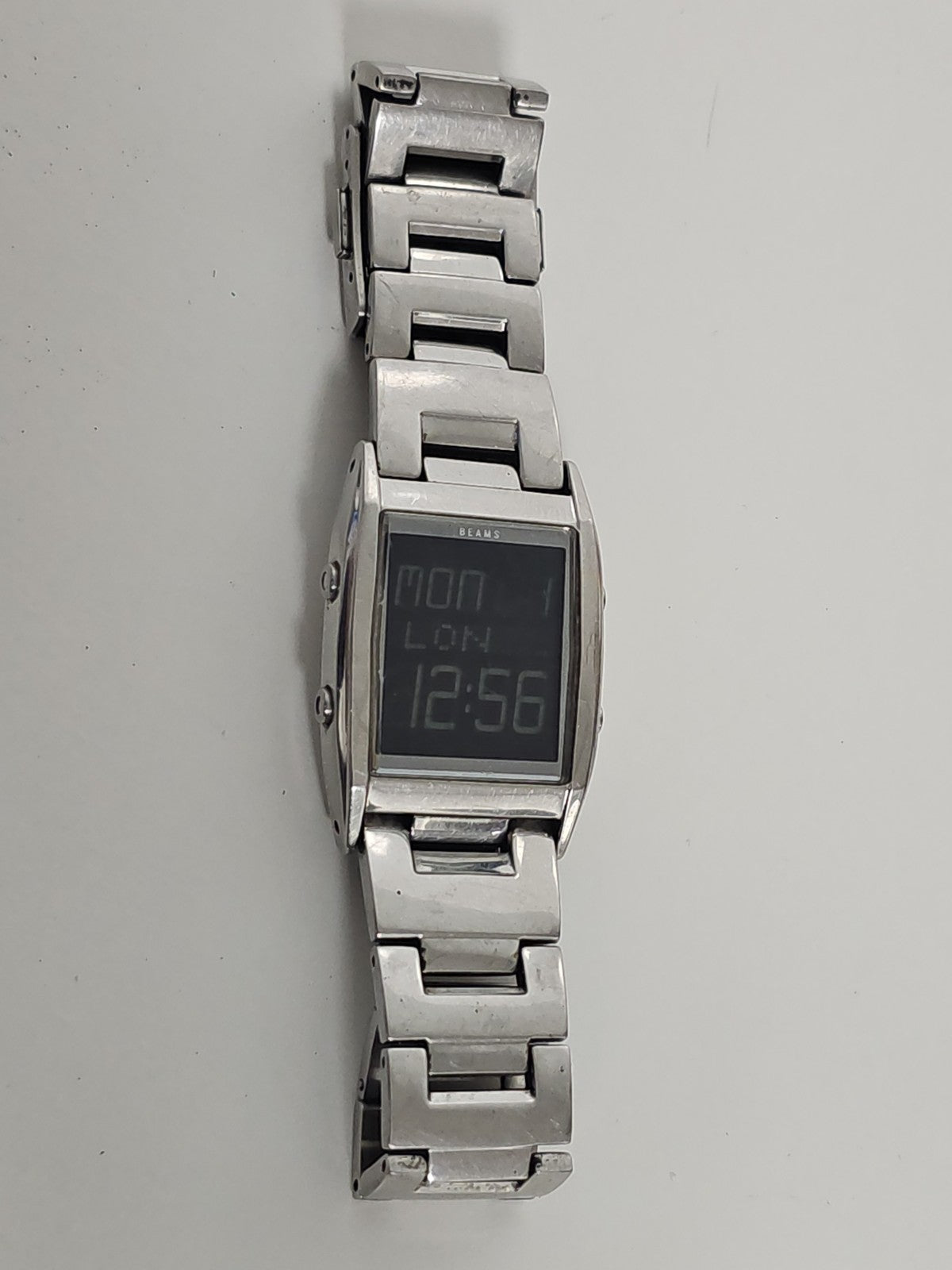Montre homme rétro BPR Beams signée Beams, vintage, ancien modèle fonctionnel