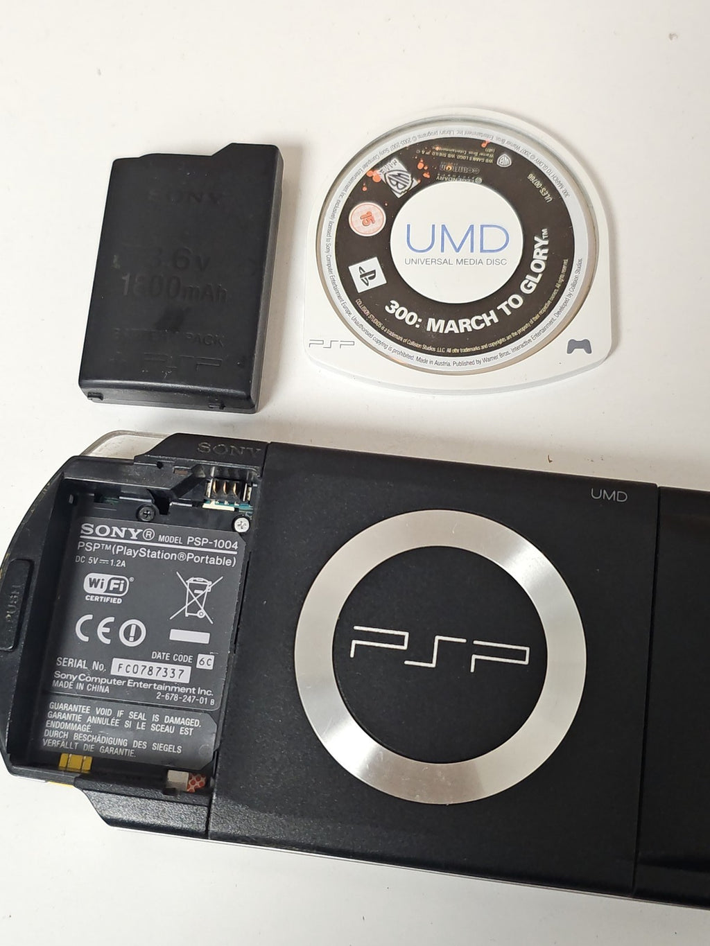 Console Sony PSP 1004 portable fonctionnelle sans chargeur - PlayStation d'occas