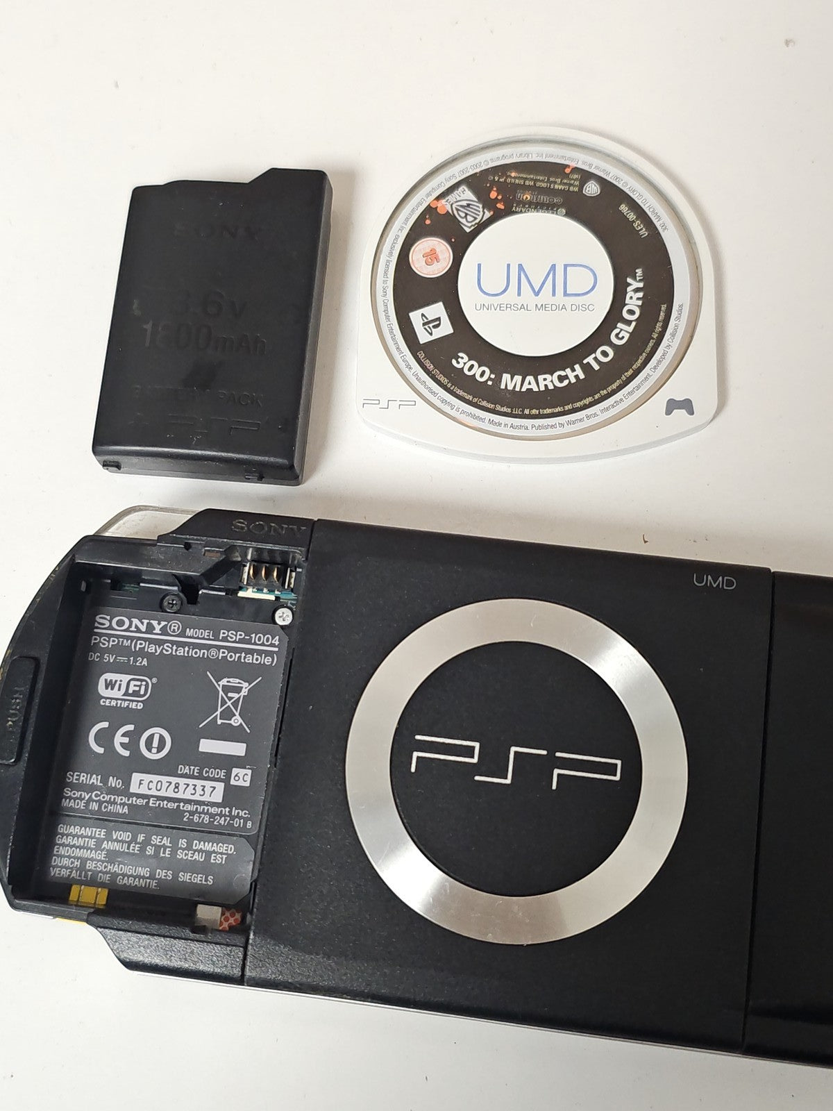 Console Sony PSP 1004 portable fonctionnelle sans chargeur - PlayStation d'occas